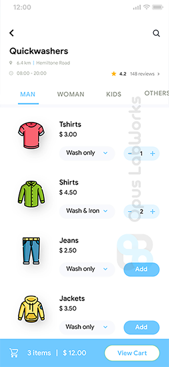 6 App Template Multi Vendor Laundry Booking App Dry Cleaning App Laundry Service App
